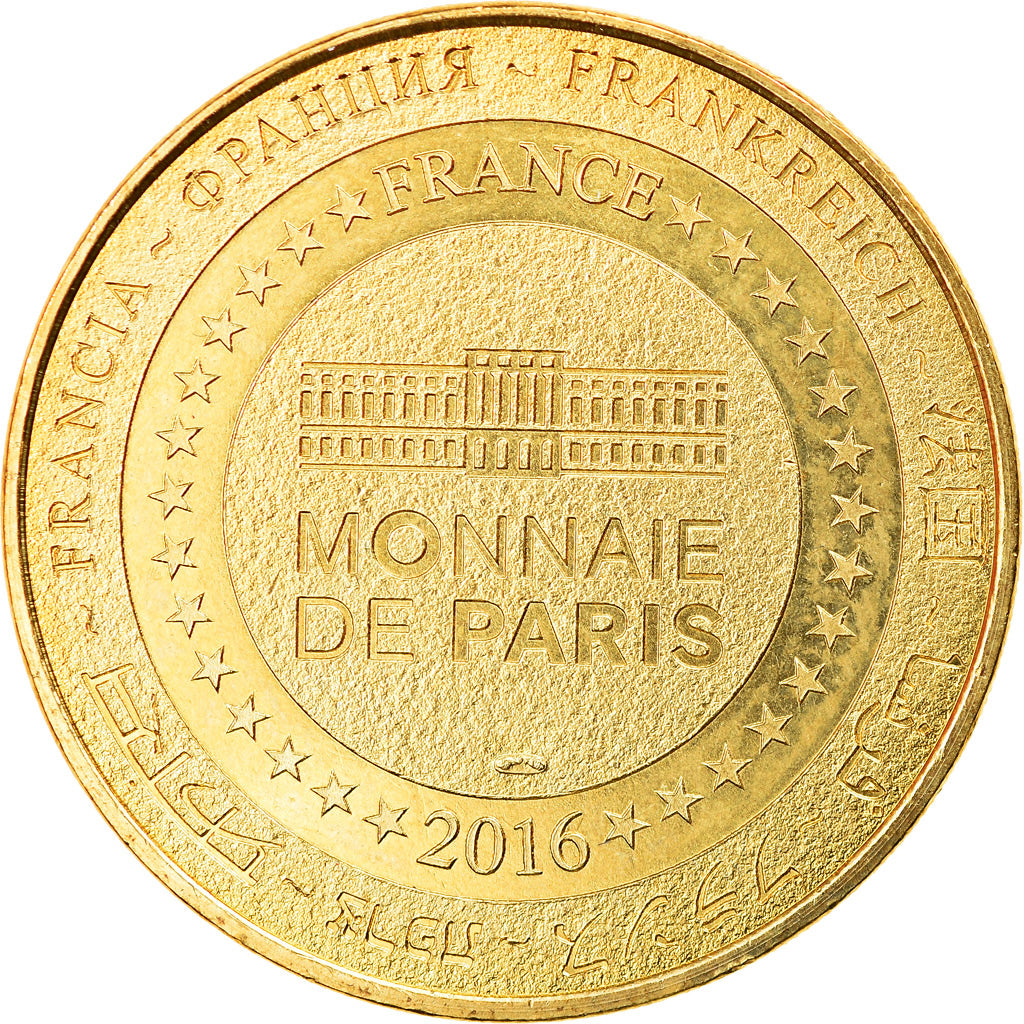 France, Token, Touristic token, Disneyland n°37 - Mickey 2016, 2016, MDP