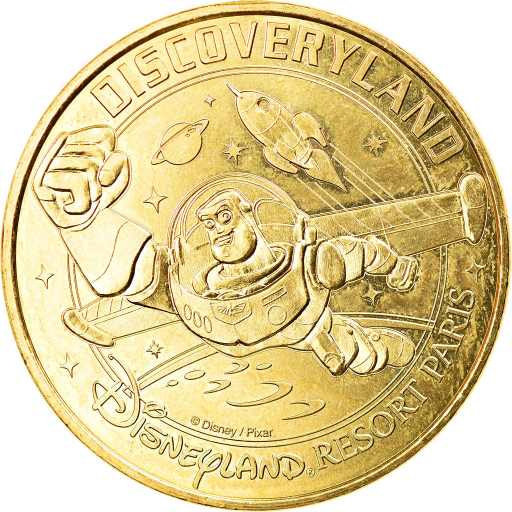 France, Token, Touristic token, Disneyland - n°16 - Discoveryland Buzz, 2018