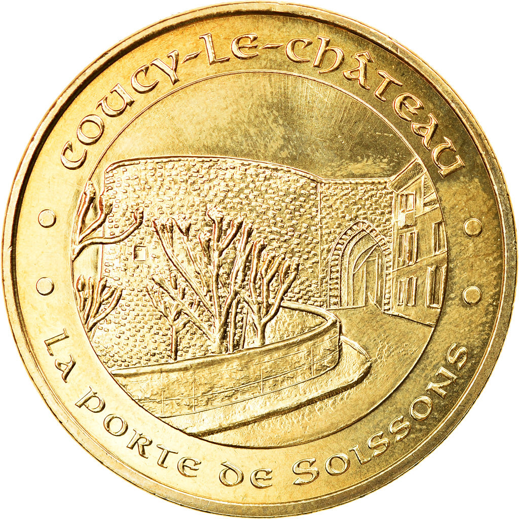 France, Token, Touristic token, Coucy - Château n°3, 2011, MDP, AU(55-58)