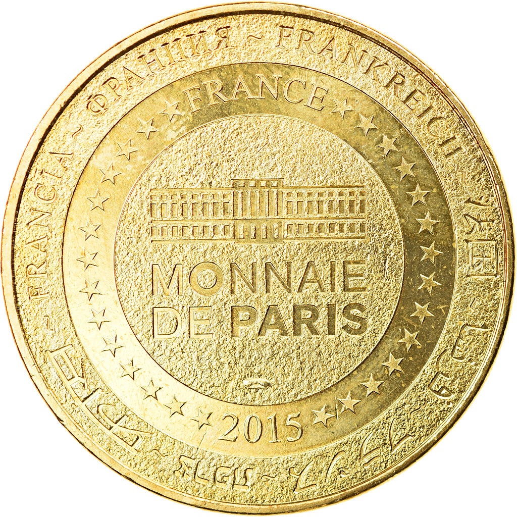 Frankreich, Token, Touristic token, Laon - Cathédrale, 2015, MDP, VZ