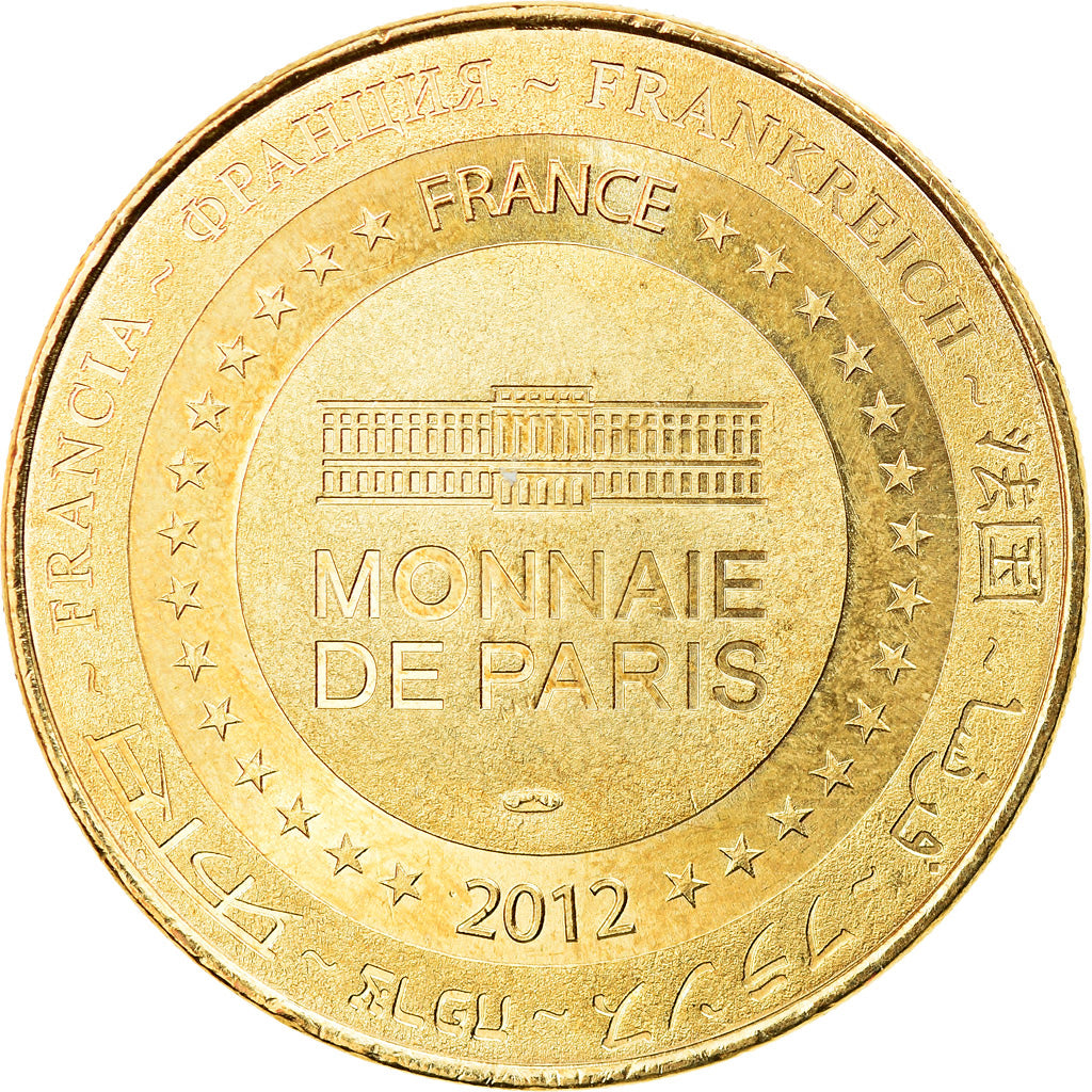 Frankreich, Token, Touristic token, 17/ Patrie de Champlain - Brouage, 2012