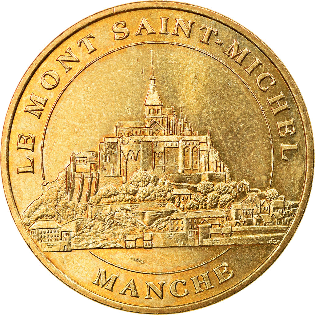 France, Token, Touristic token, Le-Mont-Saint-Michel - vue générale n°2