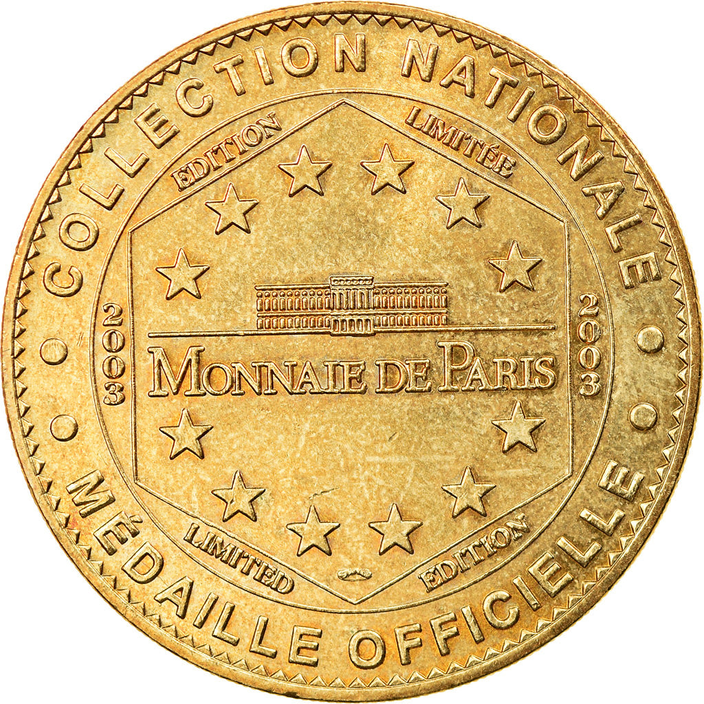 France, Token, Touristic token, Le-Mont-Saint-Michel - vue générale n°2