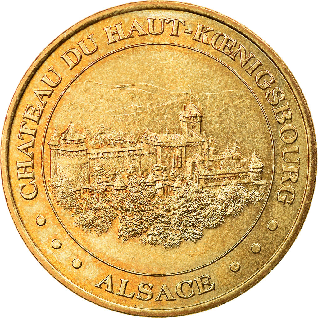 France, Token, Touristic token, Orschwiller - Chateau du Haut-Koenigsbourh