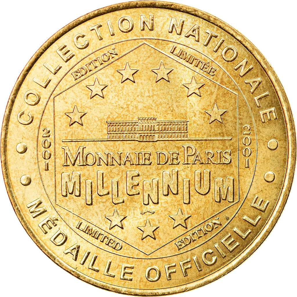 Frankreich, Token, Touristic token, Paris - Musée du Louvre n°1, 2001, MDP
