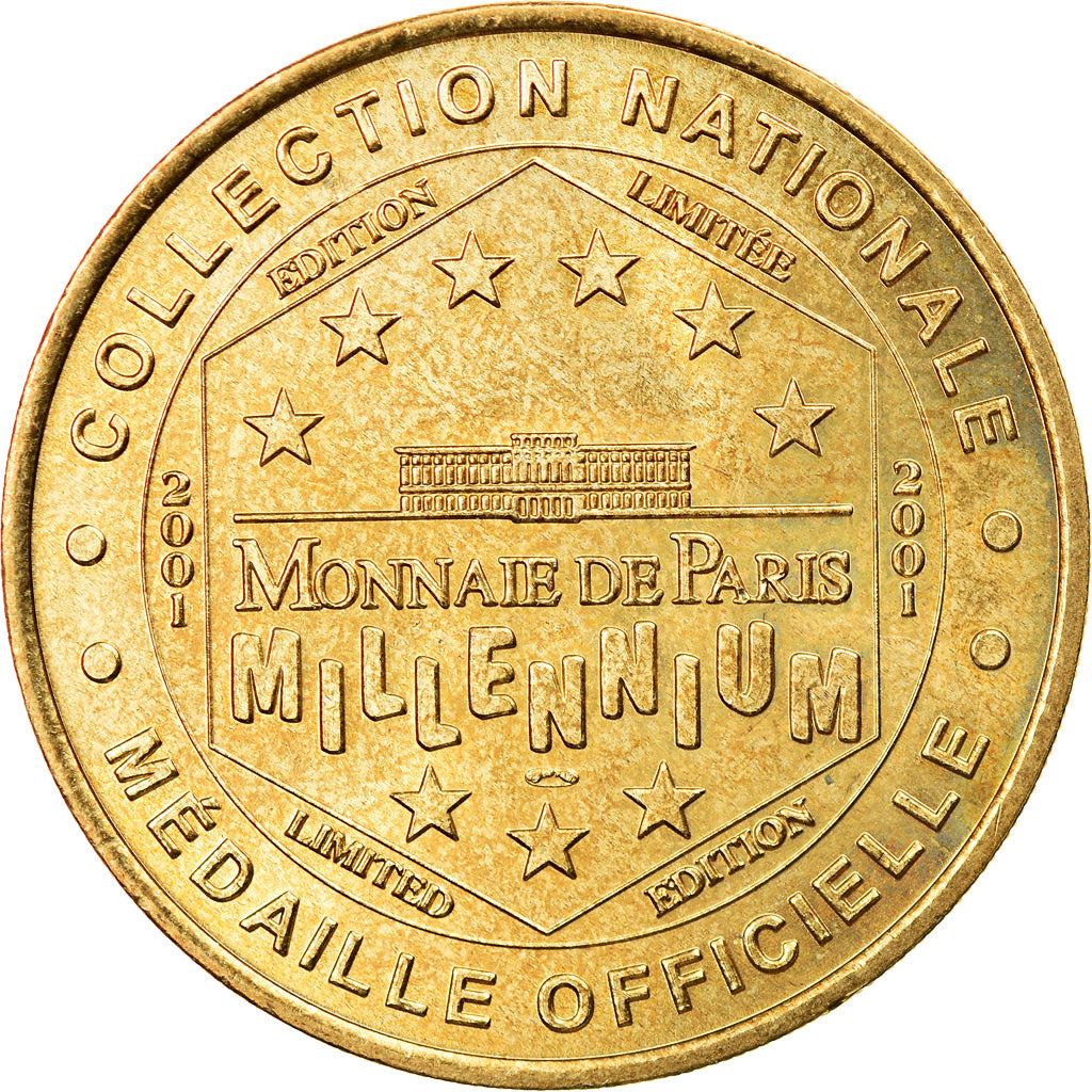 France, Token, Touristic token, Paris - Notre Dame - Vierge à l'enfant, 2001