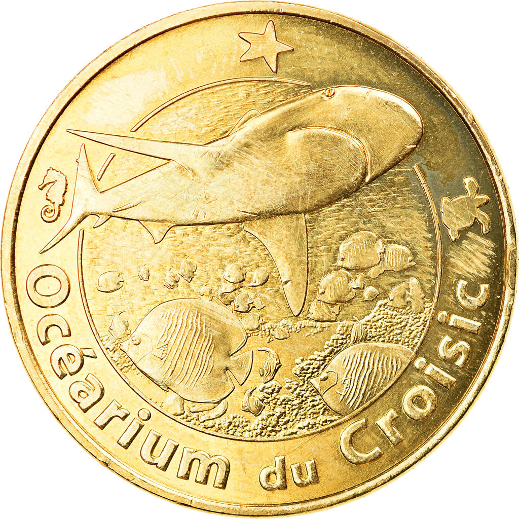 France, Token, Touristic token, Le Croisic -  Océarium n°1, 2011, MDP
