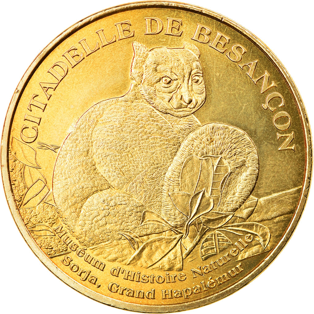 Francia, Token, Jetón turístico, Besançon - Jardin zoologique - Le grand