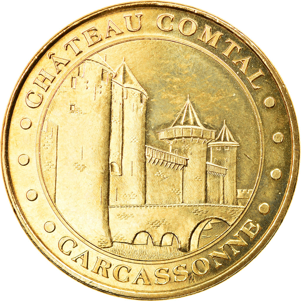 France, Token, Touristic token, 11/ Château Comtal - Carcassonne, 2011, MDP