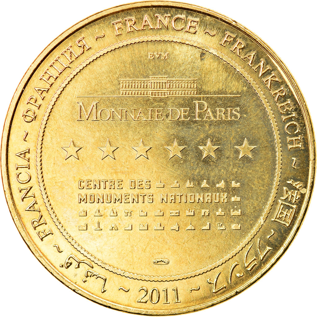 France, Token, Touristic token, 11/ Château Comtal - Carcassonne, 2011, MDP