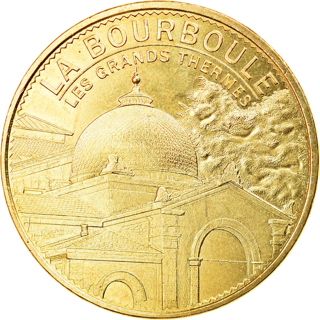 France, Token, Touristic token, 63/ La Bourboule, 2015, MDP, AU(55-58)