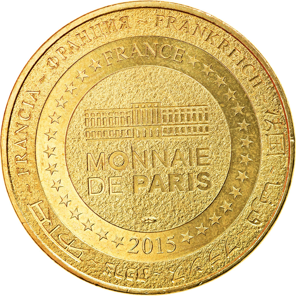 France, Token, Touristic token, 63/ La Bourboule, 2015, MDP, AU(55-58)