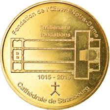France, Token, Touristic token, Strasbourg - Cathédrale n° 4 - Fondations