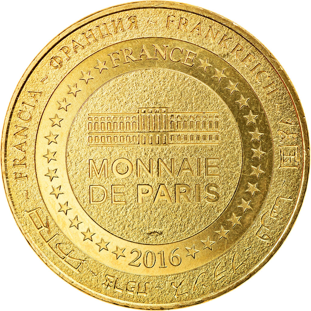 France, Token, Touristic token, Vaux-devant Damloup - Fort de Vaux, 2016, MDP