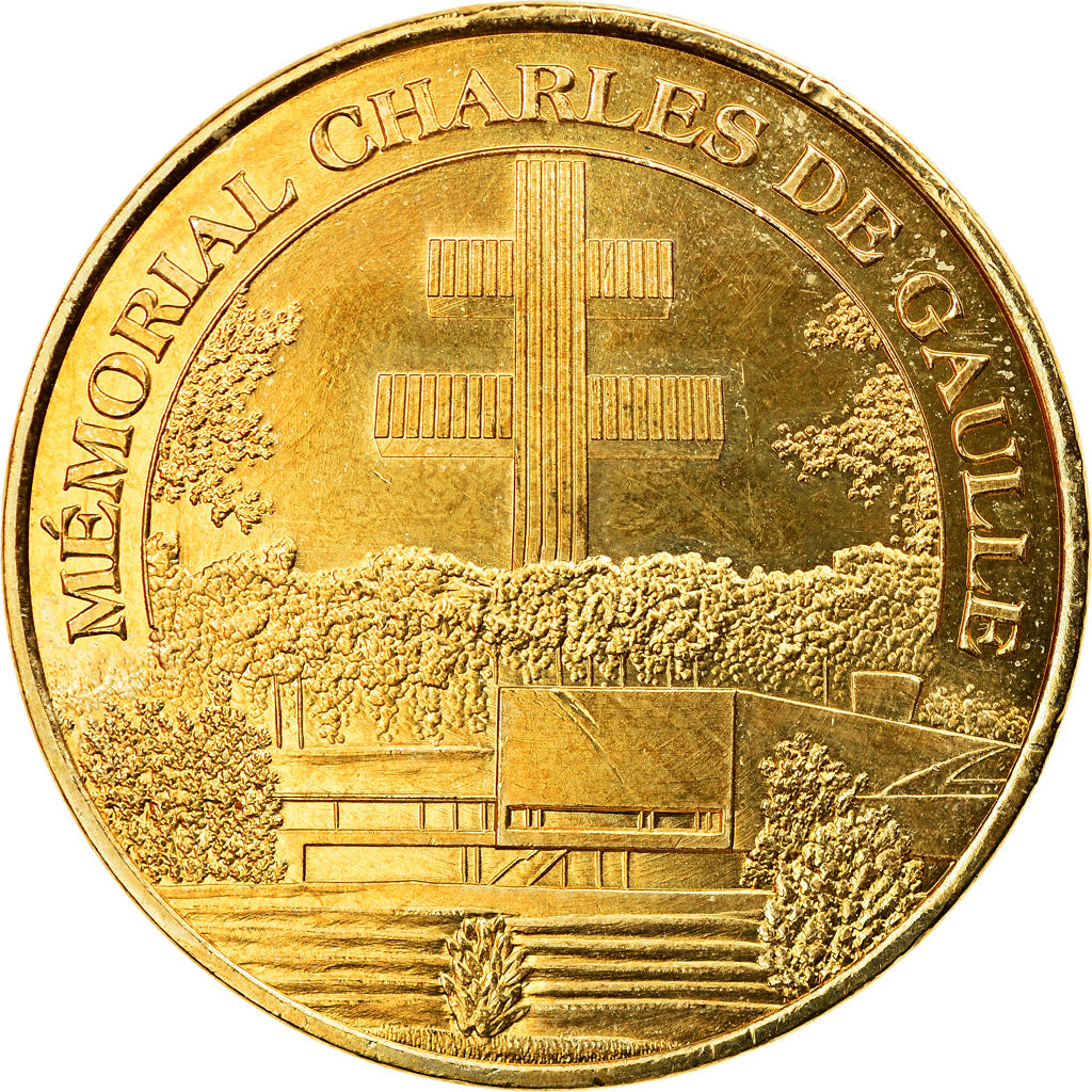 Frankreich, Token, Touristic token, Colombey Les Deux Eglises -  Mémorial n°1