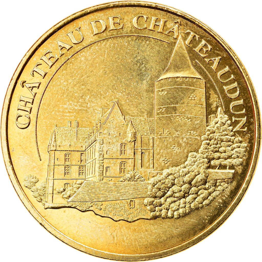 France, Token, Touristic token, 28/ Château de Châteaudun, 2011, MDP