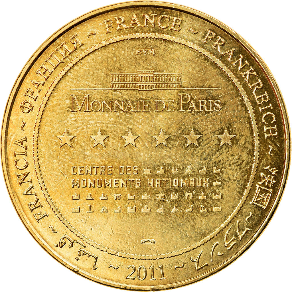 France, Token, Touristic token, 28/ Château de Châteaudun, 2011, MDP