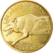 France, Token, Touristic token, Saint-Léger-de-Peyre - Les loups de Gévaudan
