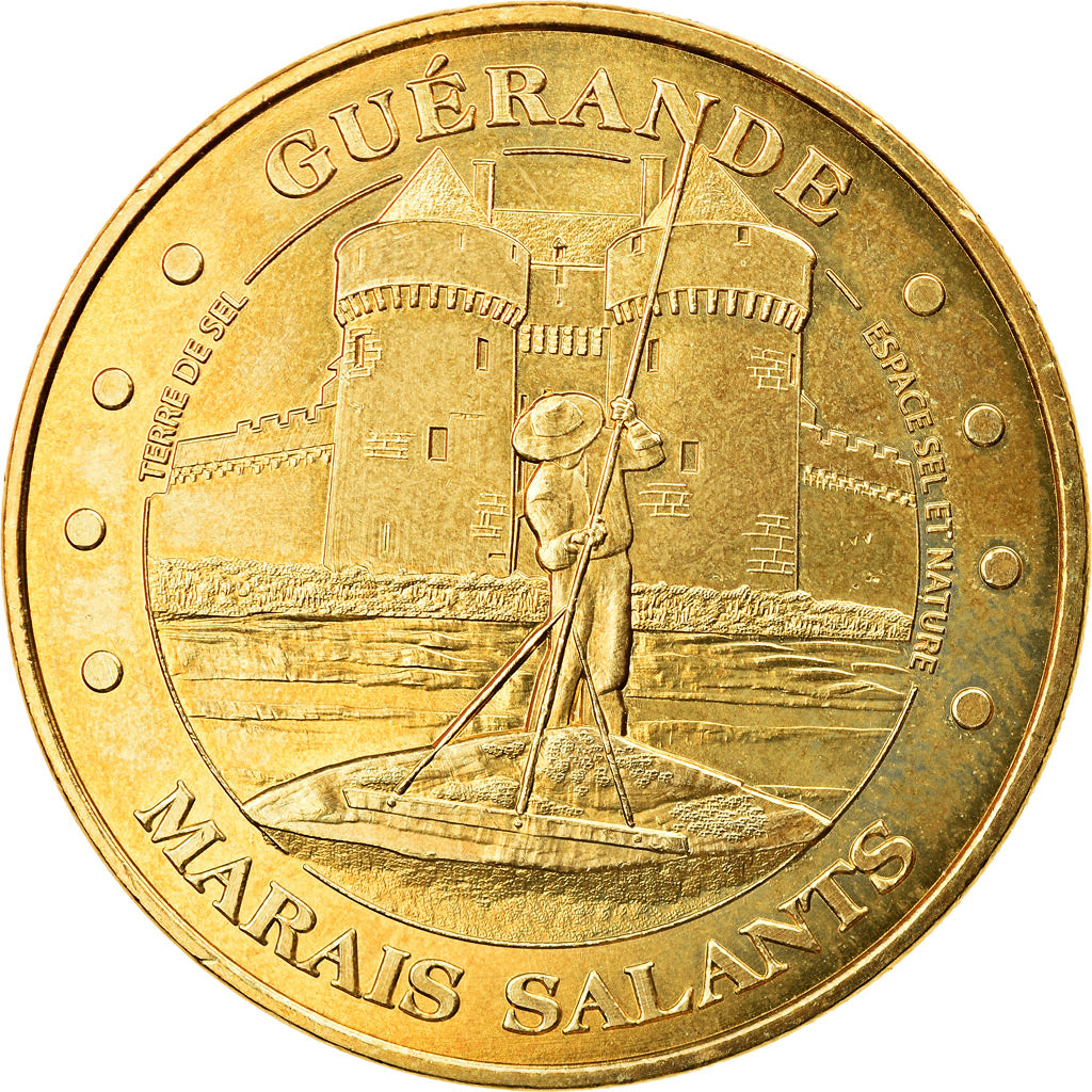 Frankreich, Token, Touristic token, Guérande - les salines n°2, 2010, MDP, VZ