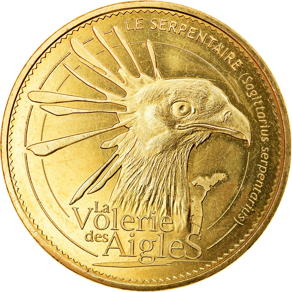 Francia, Token, Kintzheim -  Volerie des Aigles n° 6, 2015, MDP, EBC, Aluminio
