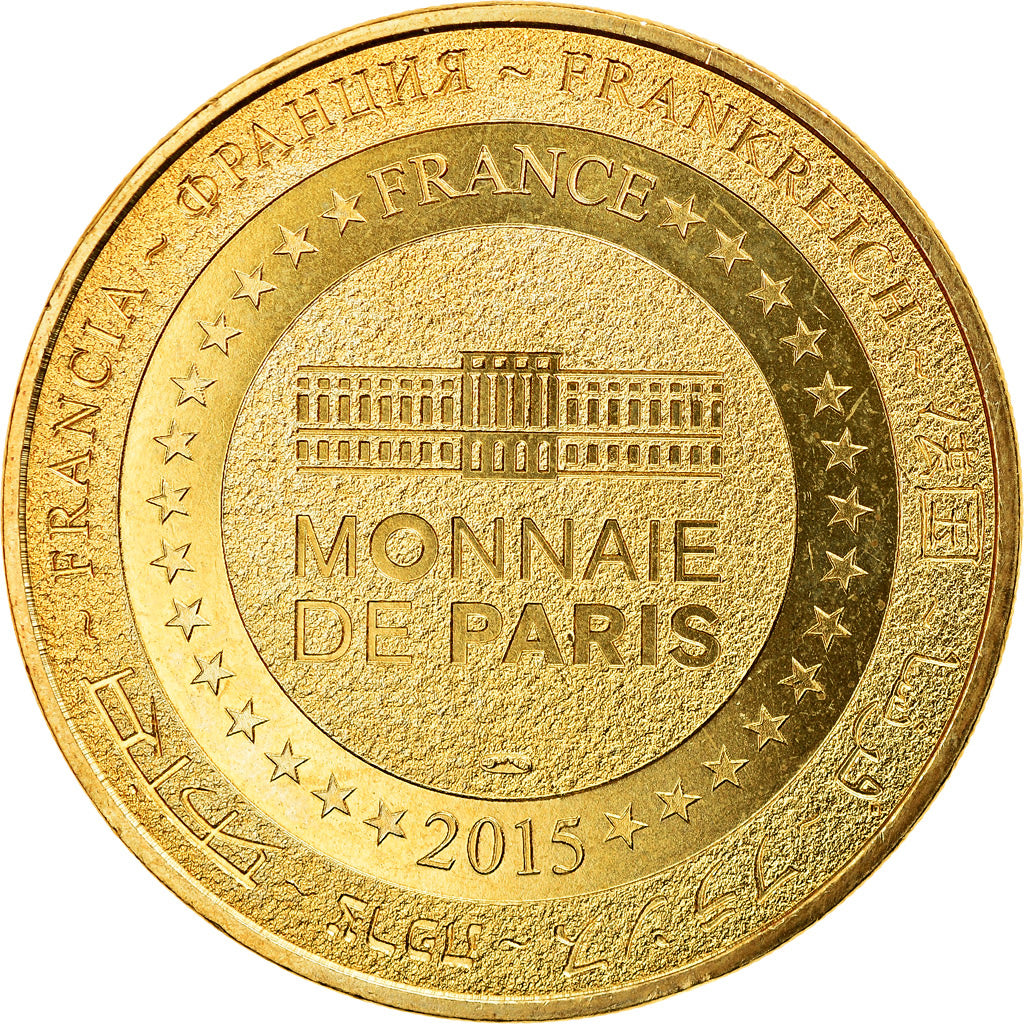 Francia, Token, Kintzheim -  Volerie des Aigles n° 6, 2015, MDP, EBC, Aluminio