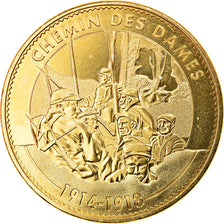França, Token, 02/ Chemin des dames, Laon, 2014, MDP, AU(55-58), Cuproníquel