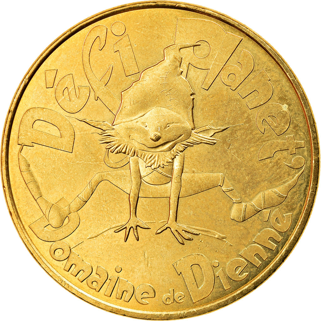France, Token, Dienne - Défi Planet', 2014, MDP, AU(55-58), Cupro-nickel