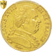 France, Louis XVIII, 20 Francs, 1815 W, Gold, KM:706.6, PCGS AU55