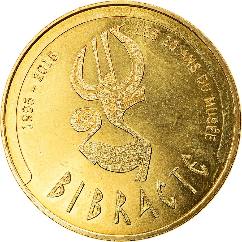 Frankreich, Token, Saint-Léger-sous-Beuvray - Bibracte n°4, 2015, MDP, VZ