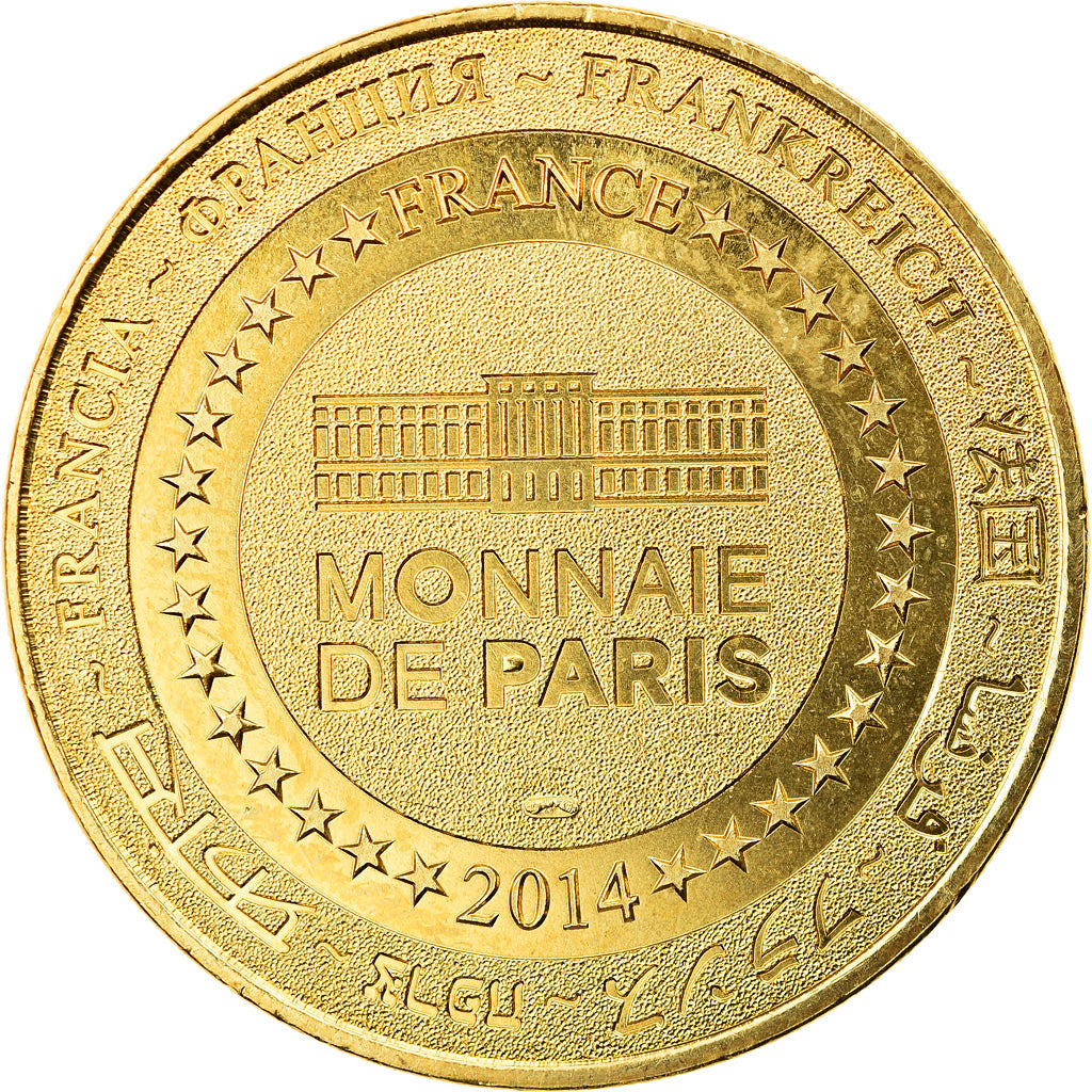 France, Token, Caen - Mémorial n°5, 2014, MDP, AU(55-58), Cupro-nickel