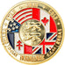 France, Token, D.Day - Sword Beach - 6 juin 1944, AU(55-58), Cupro-nickel