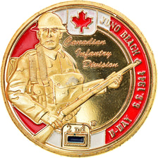 France, Token, D-Day - Juno Beach - Canadian infantry division, AU(55-58)