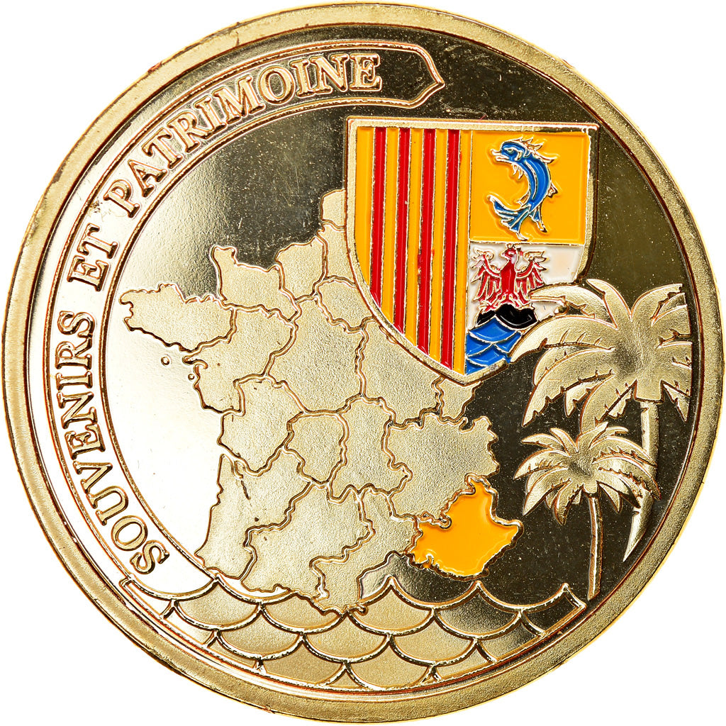 Francia, Token, Côte d'Azur - French riviera, Souvenirs et Patrimoine, EBC