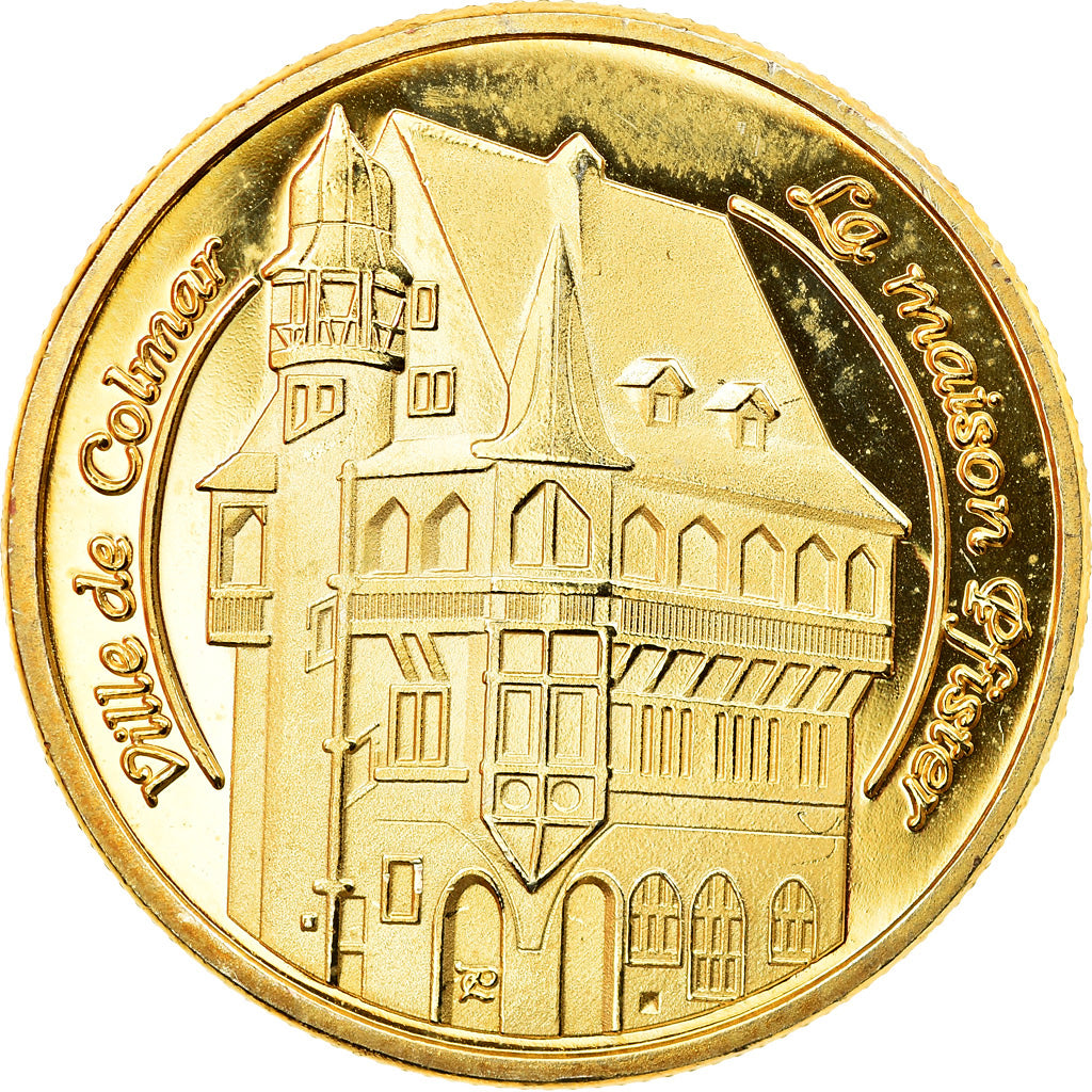 France, Token, Colmar - La rue des marchands, Souvenirs et Patrimoine