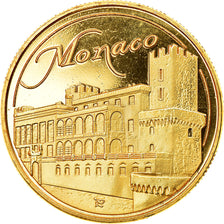 France, Token, 98/ Monaco - Le Rocher, Souvenirs et Patrimoine, AU(55-58)