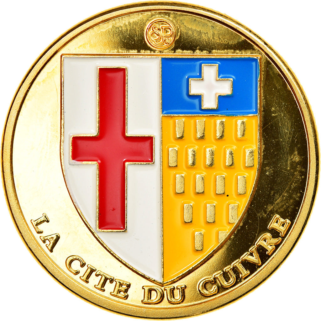 France, Jeton, Villedieu-les-Poêles - La cité du Cuivre, Souvenirs et