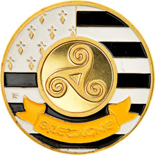 Frankrijk, Token, Bretagne - Breizh, Souvenirs et Patrimoine, PR, Cupro-nickel