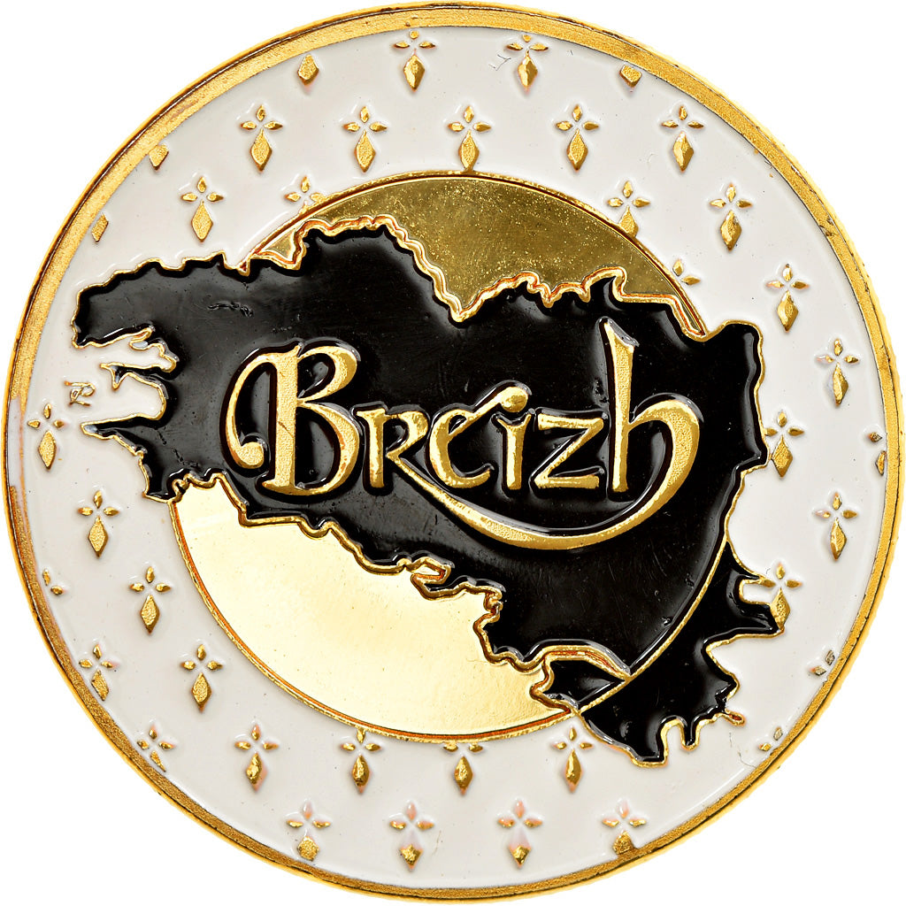 Frankrijk, Token, Bretagne - Breizh, Souvenirs et Patrimoine, PR, Cupro-nickel