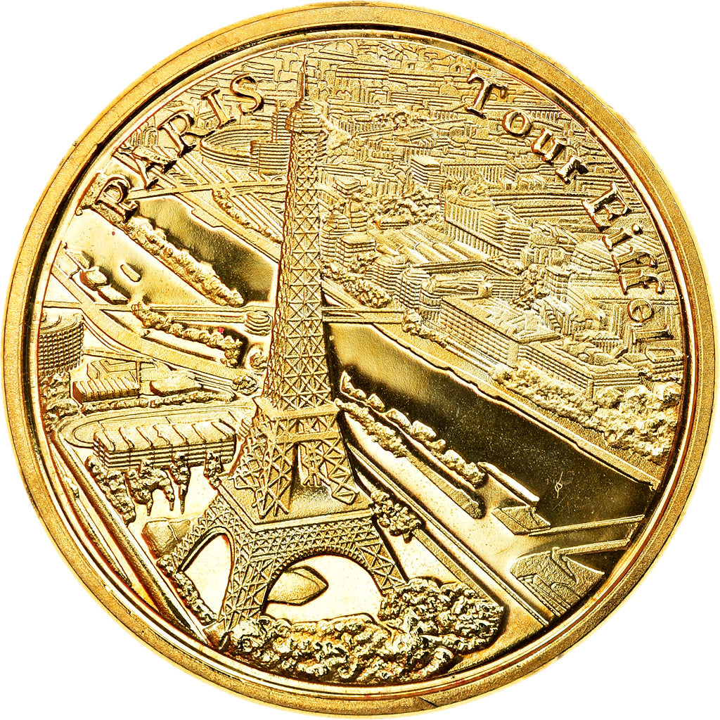 Frankrijk, Token, Paris - La Tour Eiffel et la Seine, Souvenirs et Patrimoine