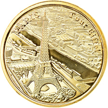 França, Token, Paris - La Tour Eiffel et la Seine, Souvenirs et Patrimoine