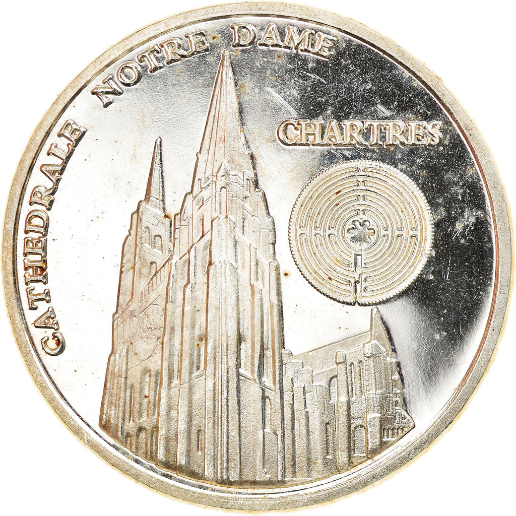 Francja, Token, 28/ Cathédrale de Chartres, Undated, Souvenirs et Patrimoine