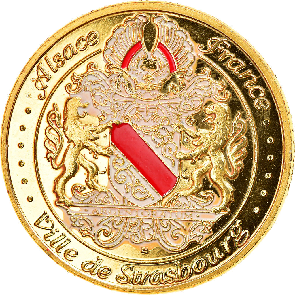 Francja, Token, 67/ Strasbourg - Cathédrale, Undated, Souvenirs et Patrimoine