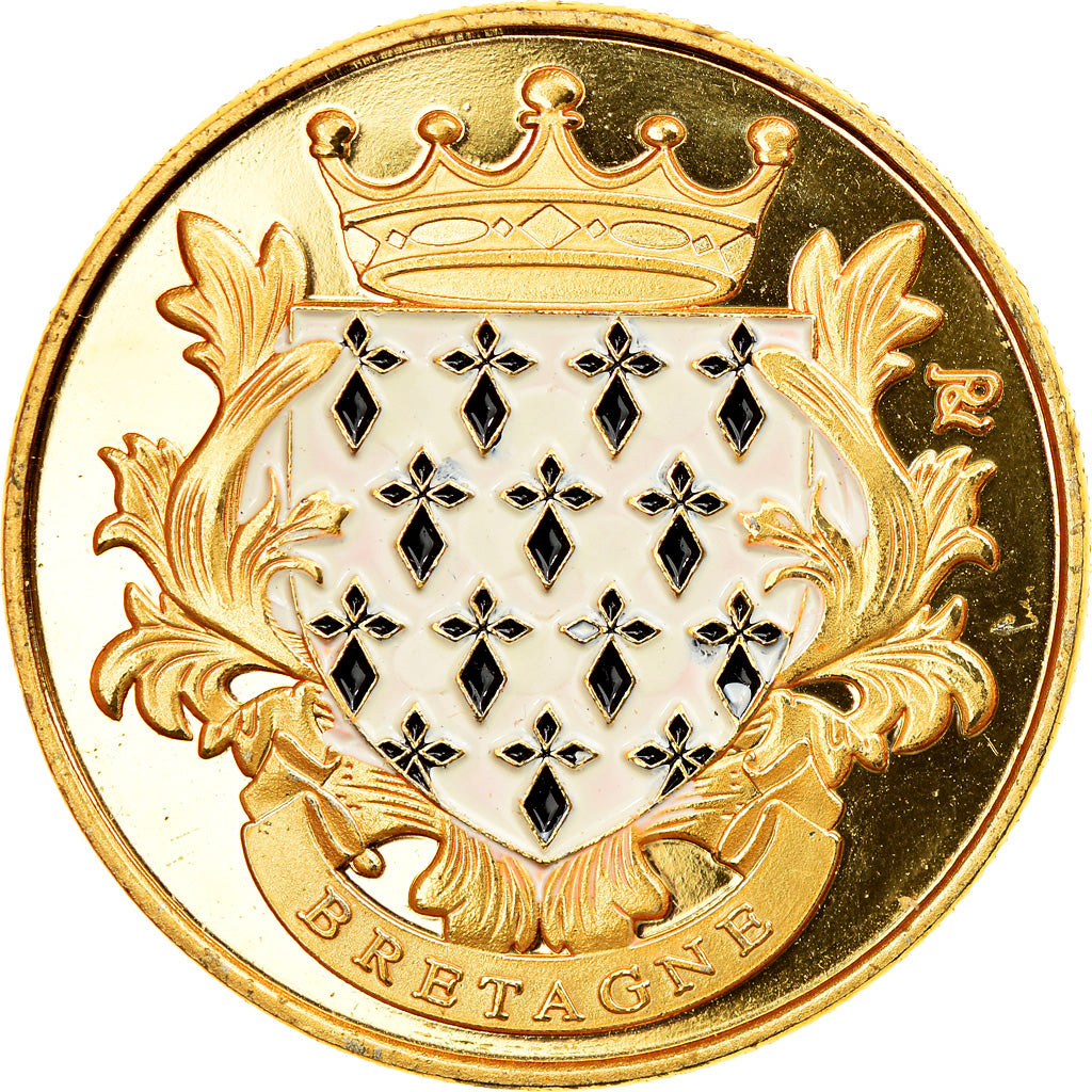 France, Token, Bretagne - Danse bretonne, Souvenirs et Patrimoine, AU(55-58)