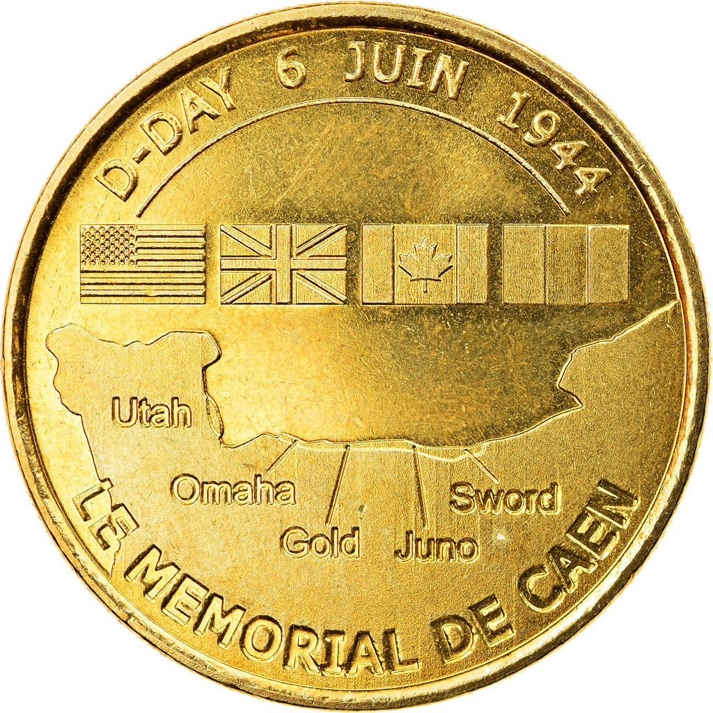 Frankrijk, Token, Caen - Mémorial n°1, 2011, Médailles et Patrimoine, PR