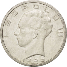 BELGIUM, 50 Francs, 50 Frank, 1939, KM #121, EF(40-45), Silver, 33, 19.86