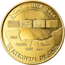 Frankrijk, Token, Caen - Mémorial n°1, 2013, Médailles et Patrimoine, PR