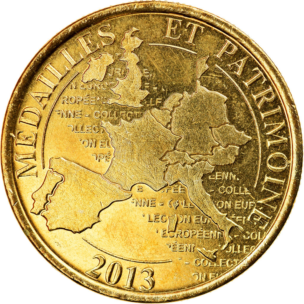Frankrijk, Token, Caen - Mémorial n°1, 2013, Médailles et Patrimoine, PR