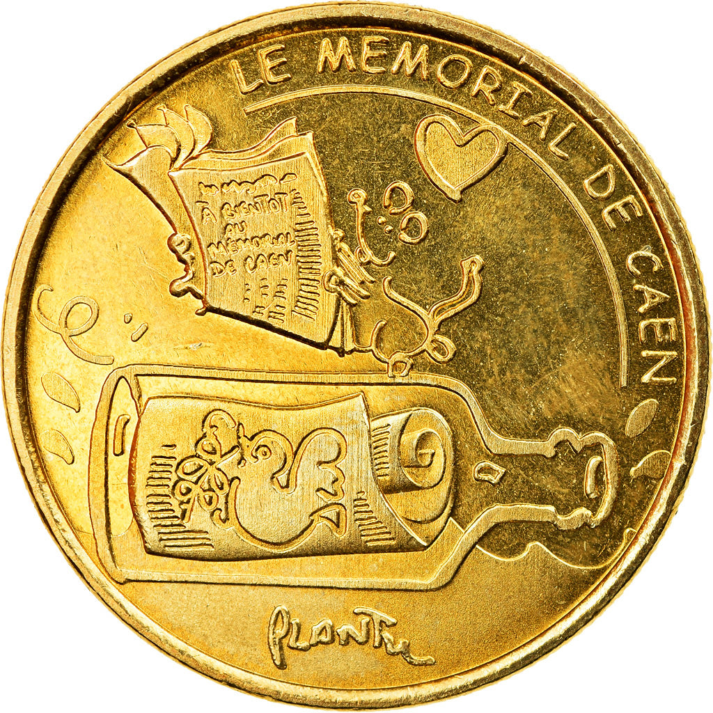 France, Token, Caen - Mémorial n°2, 2011, Médailles et Patrimoine, AU(55-58)