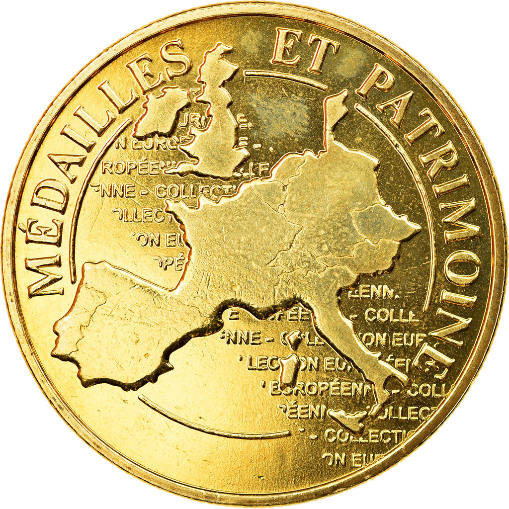 France, Jeton, La Romieu - Patrimoine mondial, Médailles et Patrimoine, SUP