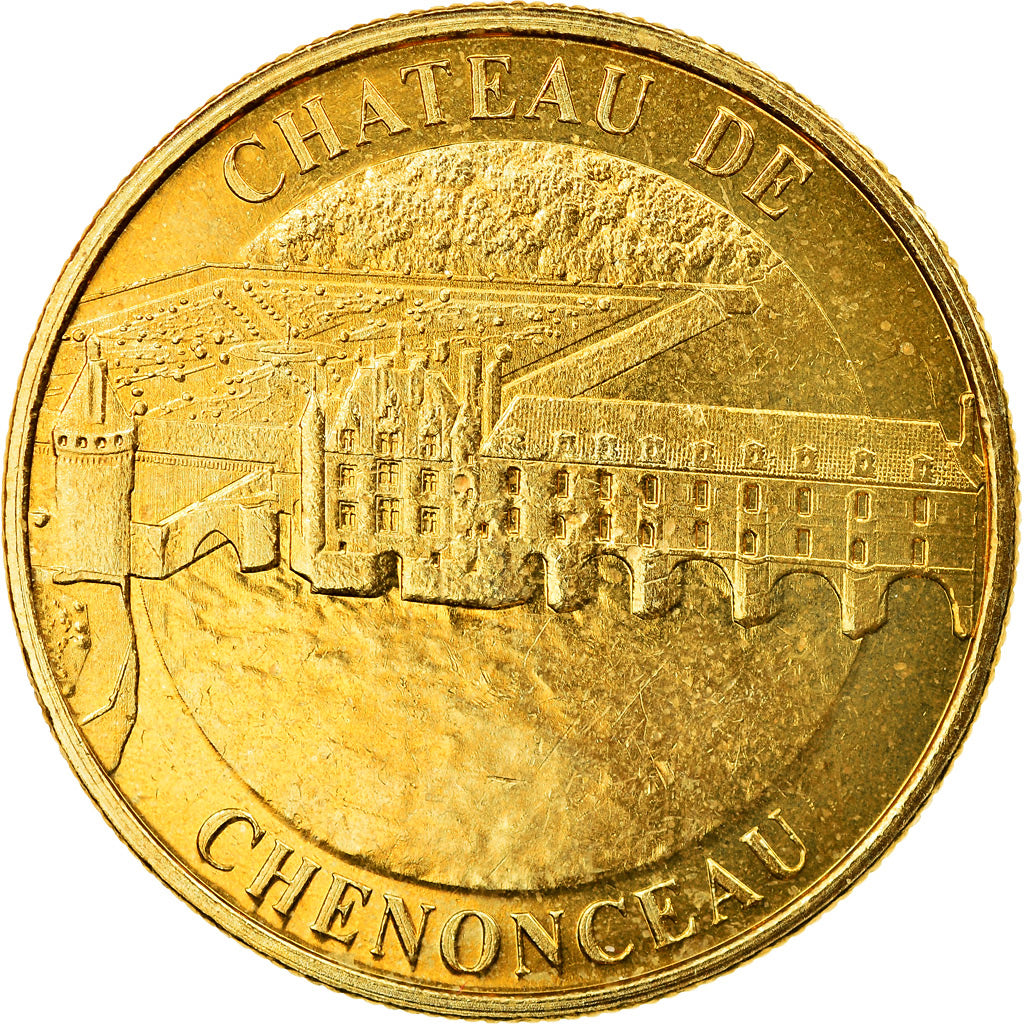 France, Token, Chenonceau -  Chateau, Médailles et Patrimoine, AU(55-58)